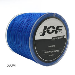 JOF4 500m PE Fishing Line by Xinli Fishing Gear