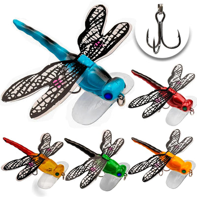 Fishing Lures Bait Set Fishing Topwater Lures Simulation Fishing Lures with Hooks Slow Sinking Bass Lures for Bass Trout Crappie